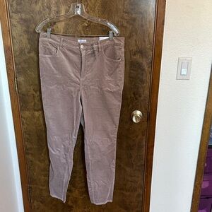 Women's Taupe Corduroy Jeans